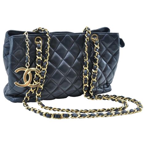 sac matelassé noir style chanel